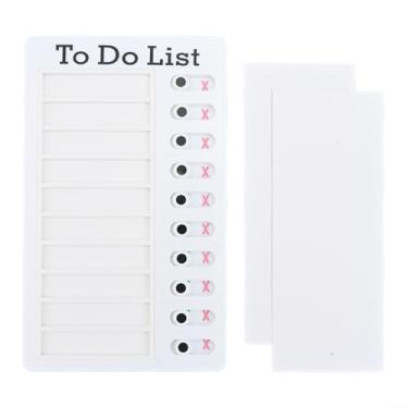 Imagem de Tabela de tarefas, quadro de lembretes, quadros de planejamento para idosos, notas de planejamento reutilizáveis, diários, trailers, quadro de lembretes