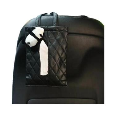 Imagem de Caixa De Lenços Para Carro Cloud Doll Em Couro, Suporte Para Papel, Or