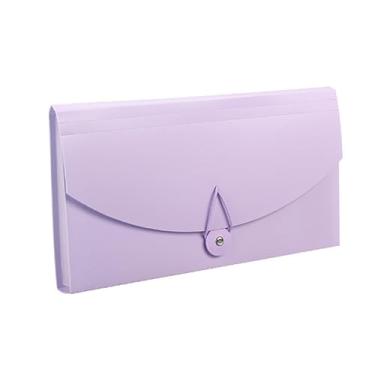 Imagem de Acouto Pasta de Arquivo Expansível Profissional de 13 Bolsos - Pasta de Arquivo Acordeão à Prova d'água Faturas, Recibos e Gerenciamento de Documentos de IVA - Solução de Armazenamento Durável,
