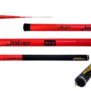 Imagem de Vara Pesca Telescópica Maruri Joker Fibra De Vidro - Tamanhos, 2,10mts