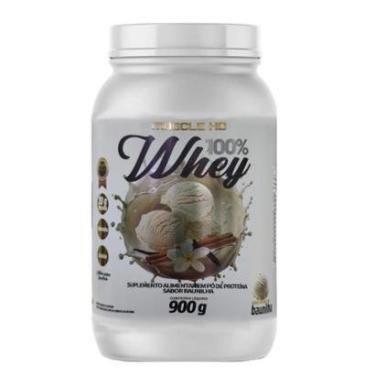 Imagem de Whey 100% Power Baunilha 900g - Muscle Hd-Unissex