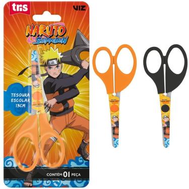 Imagem de Tesoura Escolar Lâmina Decorada - Naruto - 13cm - Tris