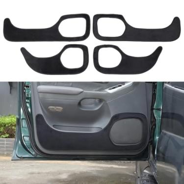 Imagem de Aotumcer Painel de proteção antiimpacto para porta de carro compatível com Toyota Land Cruiser Prado 2003-2009 Porta interna painel anti chute acessórios de capa protetora antisujidade, 4 peças