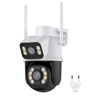 Imagem de Câmera Interna E Externa Com Sensor De Movimento E Controle Pelo Smart