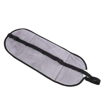 Imagem de RiToEasysports Rede para Pés de Avião Descanso de Pés de Nylon Ajustável para Mesa de Escritório de Viagem, Tipoia de Leve e Portátil Com Suporte Ergonômico para Crianças e Adultos (Preto)