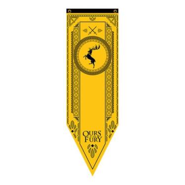 Imagem de Bandeira Flâmula Com Brasão Casa Baratheon Game Of Thrones - GS