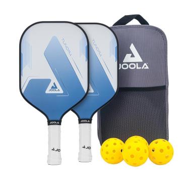 Imagem de Kit de Pickleball JOOLA Tundra 2 Raquetes, 4 Bolas e 1 Bolsa-Unissex