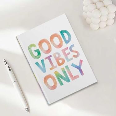 Imagem de Caderno motivacional, caderno A5 para anotações de escritório, agenda de 21 x 14,7 cm, agenda de viagem, 7