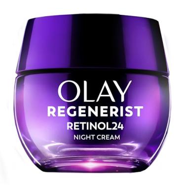 Imagem de (Retinol 24 Night Face Cream) - Olay Regenerist Retinol Moisturiser, Retinol 24 Night Face Cream, 50ml + 1 Week Of Whip Face Moisturiser Travel/Trial Size