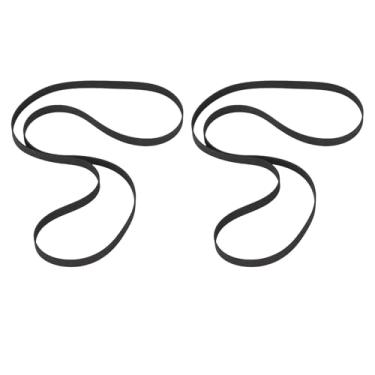 Imagem de Fabater Cinto Giratório de Substituição LoopTone 145x5x0,6mm Borracha Preta 2 Peças para Crosley MPooling Rotação Suave