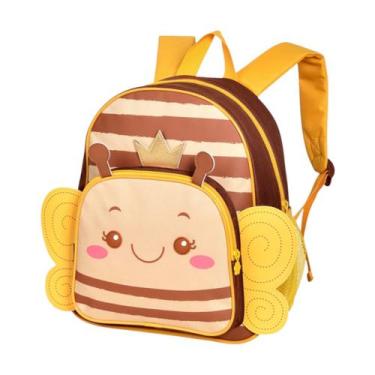 Imagem de Mochila Escolar De Costas Infantil Creche Clio Pets Zoo Insetos E Anim