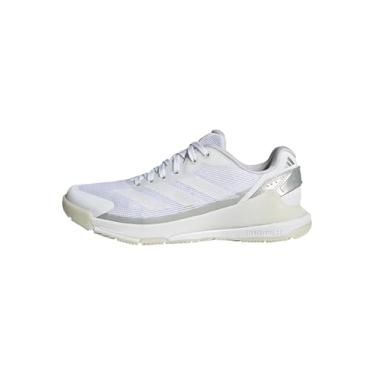 Imagem de adidas Crazyquick Lightstrike Padel feminino, Branco/Branco/Zero Metálico, 42