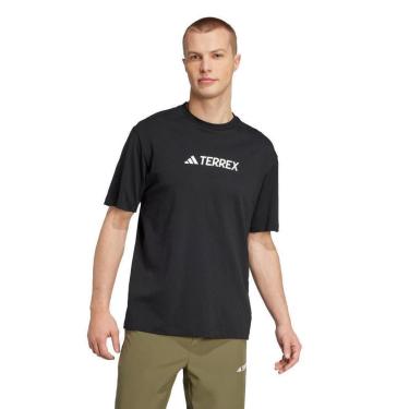Imagem de Camiseta Adidas Terrex Com Logotipo Clássico Masculina-Masculino