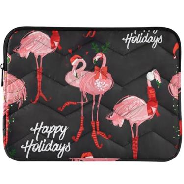 Imagem de Flamingos capa para laptop de férias para MacBook capa para laptop 13 polegadas capa de laptop inchada 13-14 polegadas universal