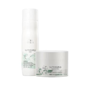 Imagem de Kit Nutricurls Shampoo 250ml e Máscara 150ml - Wella - Wella Professio