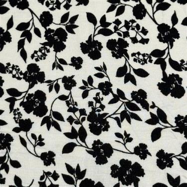 Imagem de Tecido Viscose Estampada Florzinhas 1,45m Para Roupas Femininas de Alt