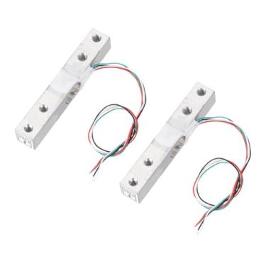 Imagem de Generic 2 peças de sensor digital de peso de célula de carga de 20 kg, sensor de peso de célula de carga de pressão, miniatura de alta precisão para kit de balança eletrônica portátil de cozinha DIY
