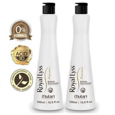 Imagem de Mutari kit royal lyss redutor reconstrutor premium 500ml 2 un