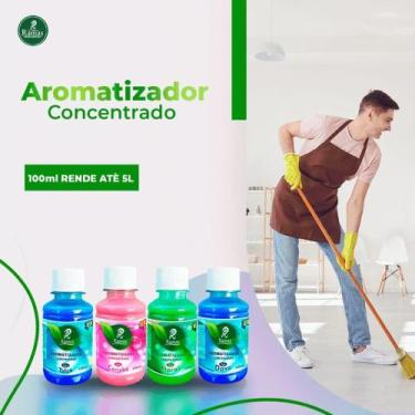 Imagem de AROMATIZADOR CONCENTRADO - 100ml FAZ 5L (RAMAS), FLORAL