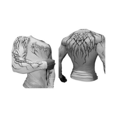 Imagem de Camiseta De Compressão De Manga Longa Para Homens, Rápido Secagem E Re