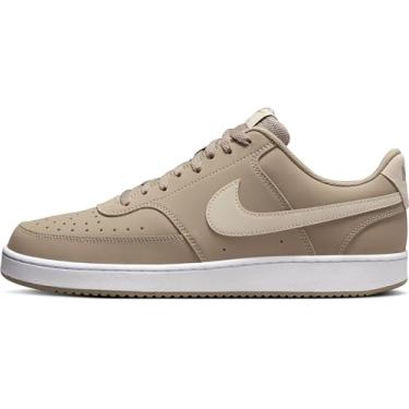 Imagem de Nike Court Vision Low Tênis masculino (HM6193-247, cáqui/branco/sanddrift), Cáqui/Sanddrift/Branco, 45
