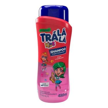Imagem de Shampoo 2 Em 1 Infantil Rosa Trá Lá Lá Kids