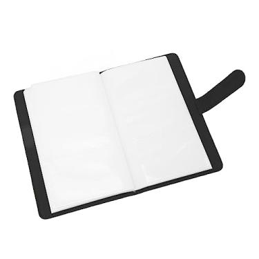 Imagem de ZJchao Álbum de Fotos de Feltro de Bolso Transparente de 3 Polegadas para Suporte de Armazenamento de Cartões de Fotos de 3 Polegadas para Uso Diário, Capacidade de 96 para de bebê, Registros de