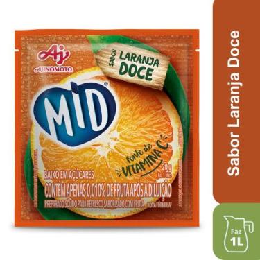Imagem de Refresco Em Pó Mid Sabor Laranja Doce 20G - AJINOMOTO