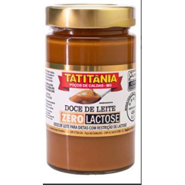 Imagem de Doce De Leite Zero Lactose 400gr Tatitânia Dietas Restritiva