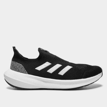 Imagem de Tênis Adidas Lite Flow, Preto, Branco, 37