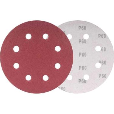 Imagem de Disco De Lixa Com Costado Em Pluma 180 Mm, Grão 60, Para A Lixadeira Lpv 750, Vonder Os...