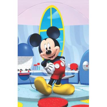 Imagem de Painel Festa Retangular P/ Casado 1,5x2,2m Mickey Mod.4 - Fantasia Brá