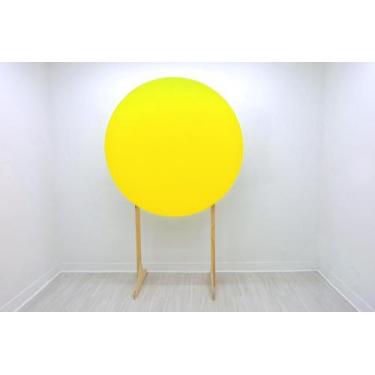 Imagem de Painel Redondo Decoração Cores Lisas Em Tecido - 1,5x1,5m - Fantasia B