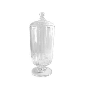 Imagem de Bomboniere Diamond Em Vidro 780Ml - Dolce Home