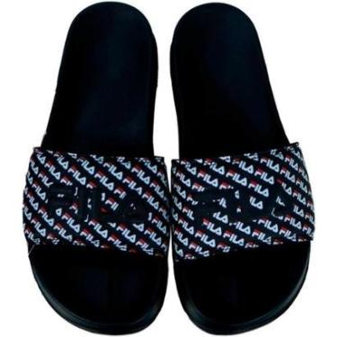 Imagem de Chinelo Fila Drifter Basic Masculino Preto-Masculino