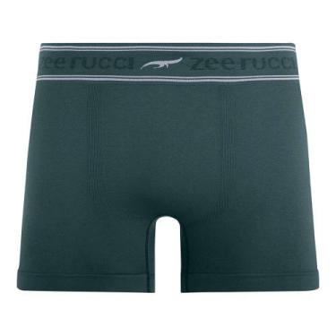 Imagem de Cueca Boxer Plus Size Jacquard sem Costura Midnight - Zee Rucci, G3
