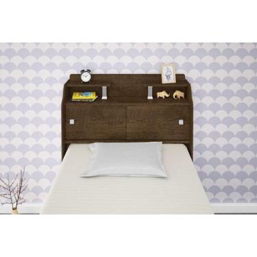 Imagem de Cabeceira Solteiro para Box 0,88 Malbec Elisa Framar