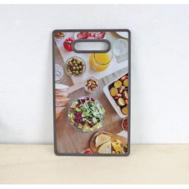 Imagem de Tábua de corte de plastico para cozinha 22,5x37cm - EU QUERO PRESENTEA