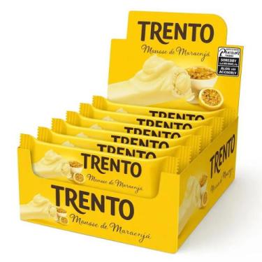 Imagem de Trento 29g Caixa com 16 Unidades, MOUSSE DE MARACUJA