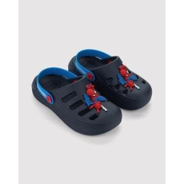 Imagem de Sandália Babuche Infantil Grendene Kids Marvel Kicks-Masculino