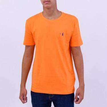 Imagem de Camiseta Ralph Lauren Masculina Laranja Claro-Masculino