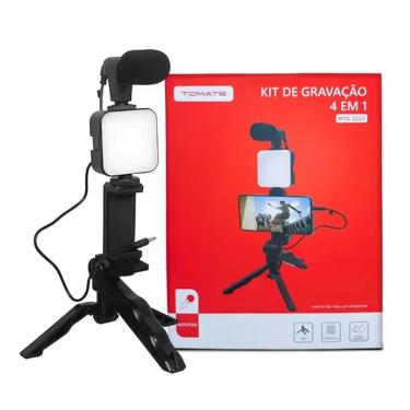 Imagem de Kit Para Gravação 4 Em 1 Para Vídeos E Fotos Tomate Mtg-2222