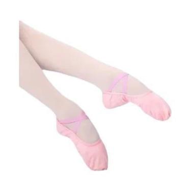 Imagem de Sapatilhas De Dança Em Lona Para Mulheres E Meninas, Solado Dividido, 