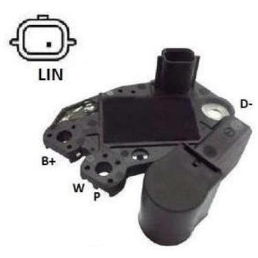 Imagem de Regulador de voltagem Renault Kwid 2018 a 2024 IKRO IK5020