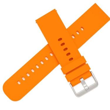 Imagem de Pulseira 20mm Silicone Move para Relógio Smartwatch c/ Pinos - Poolsy,