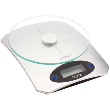 Imagem de Balança de cozinha digital precisao PRATA 5 kg KL - BCS