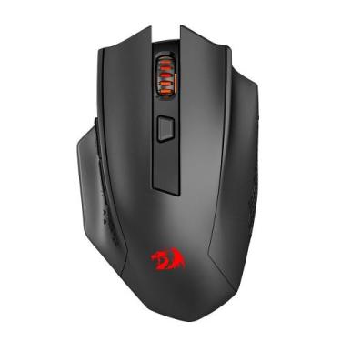 Imagem de Mouse Gamer Sem Fio Redragon Woki, RGB, 26000 DPI, 6 Botões, USB 2.4GH