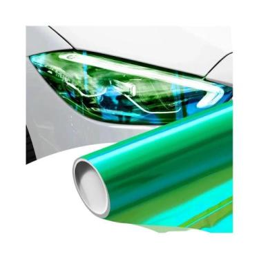 Imagem de Adesivo De Carro Camaleão, Vinil Impermeável Para Envelopamento De Far