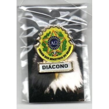 Imagem de Broches com ofícios para ornamentar a roupa do cristão - SC, Diacono