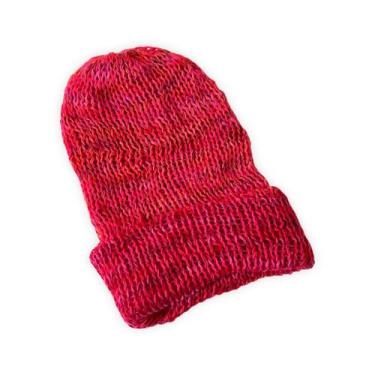 Imagem de Gorro de Frio com Pink Mesclado Infantil - Pistache Acessórios